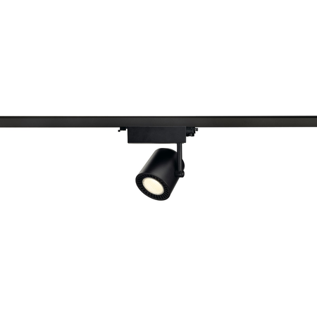 Iluminat decorativ pe sina, melodii supros track, led negru sistem 3 circuite de iluminat negru 4000k cri90 60 ° 2700lm reflector incl. adaptor 3 circuite,