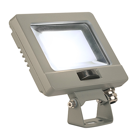 Corp iluminat de perete, aplica, lumini spoodi 13 de perete, gri cu led-uri in aer liber montat pe suprafata de perete de lumina, 11w, argintiu-gri, 4000k,