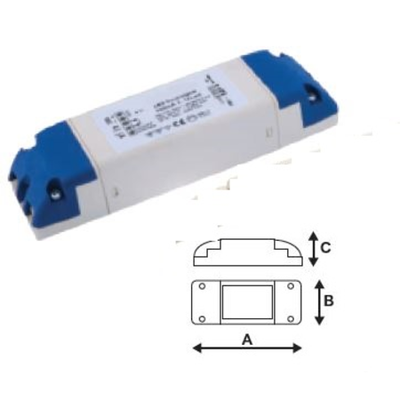 Amplificator banda led monocolora 12V / 24V 144/288w