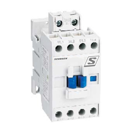 Contactor 3 poli, CUBICO Clasic, 4kW, 9A, 1ND+1NI, 24Vc.c.