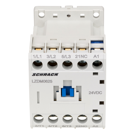 Contactor 3 poli, CUBICO Mini, 2,2kW, 6A, 1NI,24Vc.c.