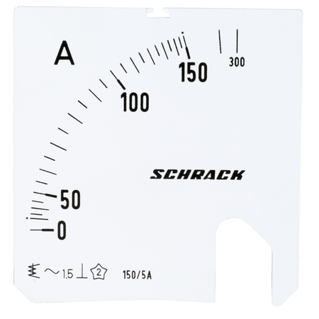 Scala 72*72mm, 150/300/5A, AC