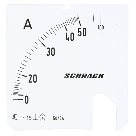 Scala 72*72mm, 50/100/5A, AC