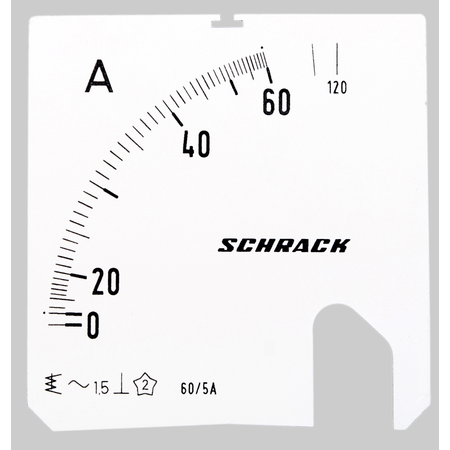 Scala 72*72mm, 60/120/5A, AC