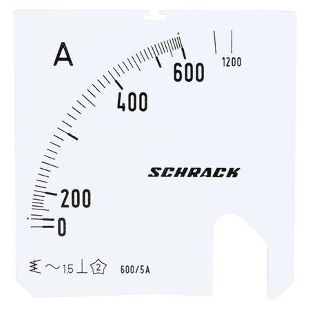 Scala 72*72mm, 600/1200/5A, AC