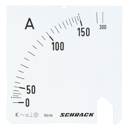 Scala 96*96mm, 150/300/5A, AC