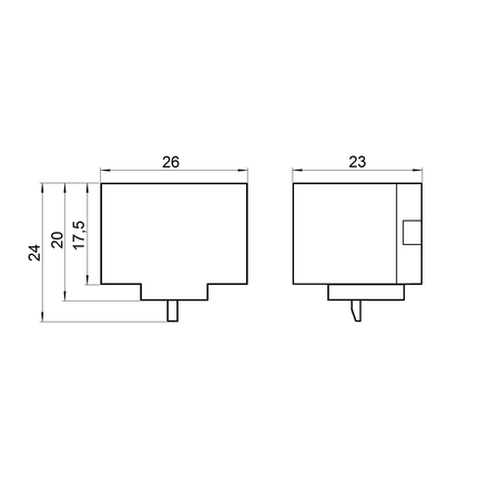 Varistor pt. contactoare cubico clasic 24-48v c.a./c.c.