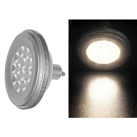 Bec cu LED AR111 GU10 GU10 GU10 GU10 12W (≈86w) lumina calda 860lm L 70mm