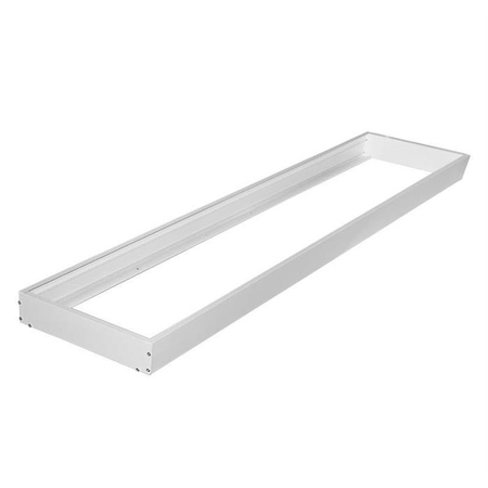 Rama pentru panel LED 120x30x3 42/50 W rama din aluminiu alba 1200x300x65mm