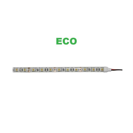 Banda LED Eco 14.4W 24V IP54 5050 24V DC lumina alba 5050