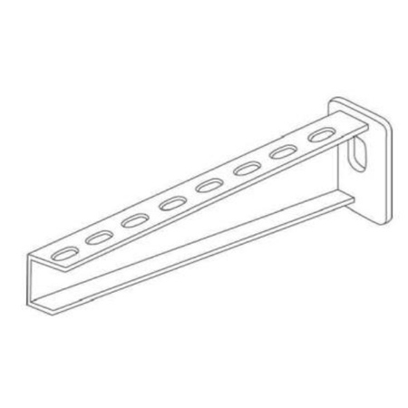 Suport consola pentru perete suport consola perete 505mm