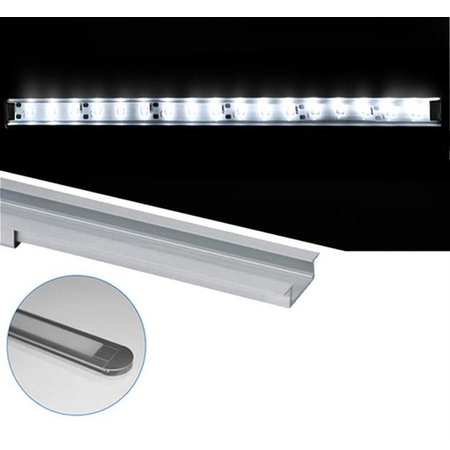 Capac pentru Profil aluminiu ST pentru banda LED & accesorii capac terminal cu gaura