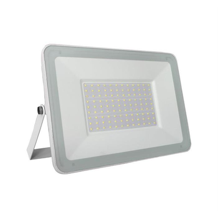 Proiector slim alb cu LED 100W 100W lumina alba 9000lm L 320mm W 255mm h 40mm