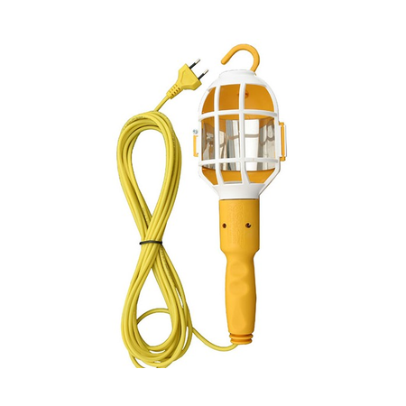 Lampa portabila plastic cu cablu cod 12018 e27 e27 e27