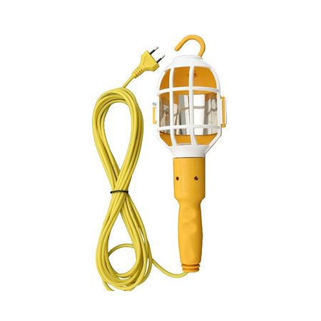 Lampa portabila plastic cu cablu cod 12018 E27 E27 E27