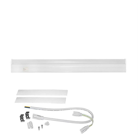 Corp alb interconectabil cu LED 5W lumina alba 525lm L 300mm W 22mm h 34mm