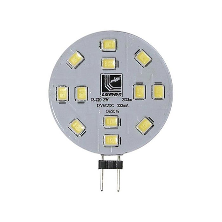 Bec cu LED SMD G4 tip disc G4 G4 G4 2W (≈20w) lumina rece 200lm h 10mm