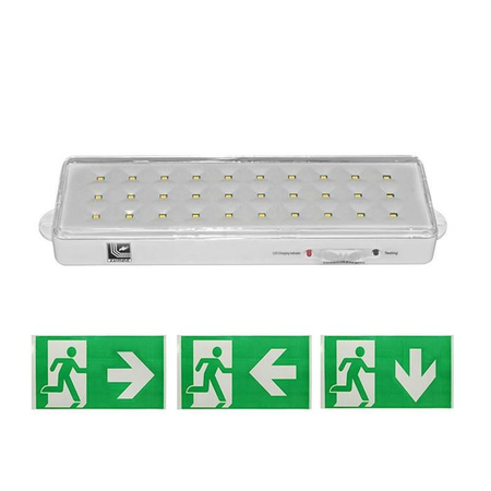 Corp emergenta 30 led permanent l 230mm w 73mm h 31mm