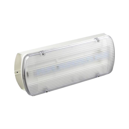 Weather light IK 08 LED nepermanent autonomie 1.5h 250lm consum 2.5W/3VA baterie 3.6V/1.5Ah Ni-Cd 220-240V AC