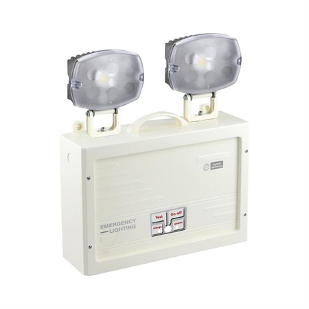 Power light LED nepermanent autonomie 3h 1620lm consum 14.4W/16VA baterie 12V/7Ah Pb 220-240V AC