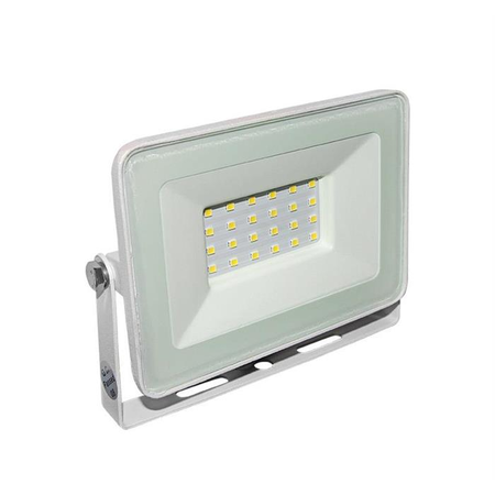 Proiector slim alb cu LED 20W 20W lumina alba 1700lm L 150mm W 110mm h 25mm