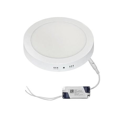 Downlight LED aparent rotund - Slim Line cod 21-01831000 18W lumina calda D 220mm h 35mm