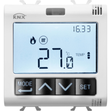 Easy termostat - management umiditate - 2 module - alb - chorus