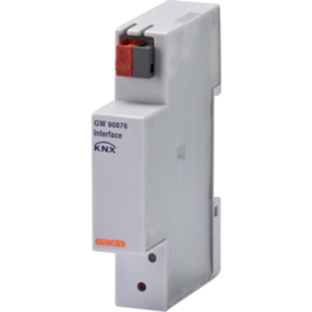 Knx interface pentru contor energie - ip20 - 1 module- montare pe sina omega