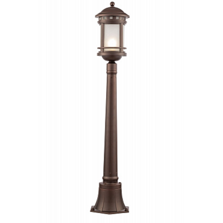 Spot de iluminat granida, plante Salamanca - H(min) 1050mm, H(max) 1050mm, ⌀ 225mm , Brown, 1 X E27 (60W), Aluminum, Glass and Metal, IP44, 2.4kg