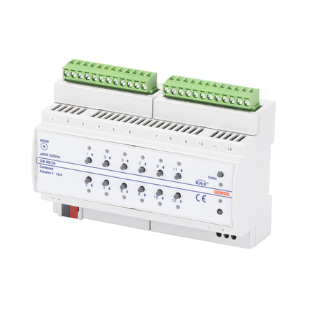 Variator led 12 canale 12-24vdc 8ax knx 