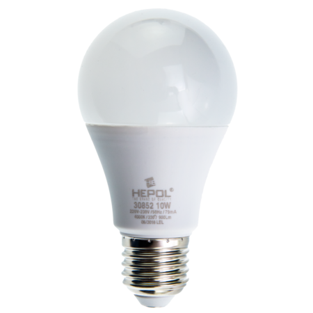 Bec LED LOHUIS, forma A60, E27, 10W, 25000 ore, 4000K