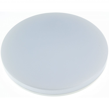 Aplica led rotunda hepol, aparent/pt, 24w, ip54, lumina rece