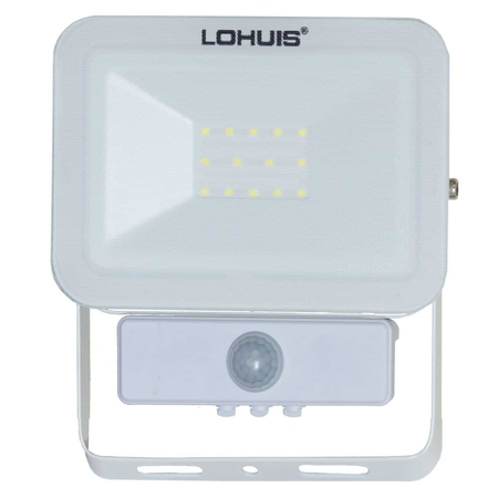 Proiector LED LOHUIS IPRO MINI cu senzor miscare, IP65, 10W, alb, lumina rece