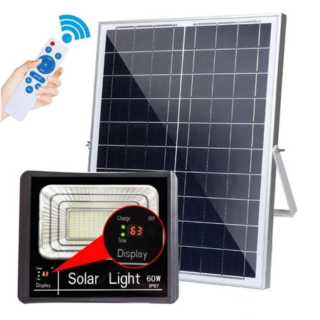 Proiector cu led solar 25w/6400k