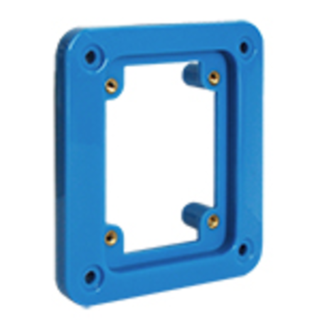 Adapter frame from flange 100x108 to flange 65x83 for ip66/ip67/ip68/ip69 wall-mounting boxes