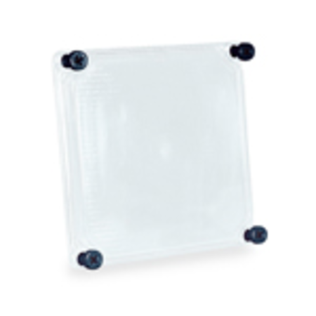 TAIS TRANSPARENT COVER IN POLYCARBONATE, LOW PROFILE, HEIGHT 25 FOR BOX 250X250X115 IP67