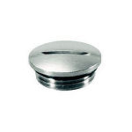 Palazzoli Uni screwcap in nickeled brass with threading pg16 ip68