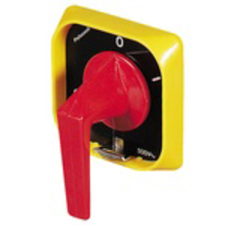 CAM RED selector blocabil, de urgenta si cu blocaj usa FOR CABINETS FOR SWITCHES 100/200A