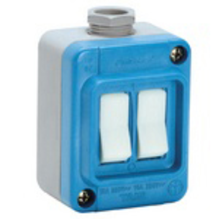 TAIS MIGNON SINGLE POLE SELECTOR SWITCH 16A 250V AND 10A 400V WITH 2 INLETS BOTTOM SIDE TYPE 3/8GAS
