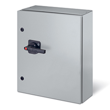 Intrerupator separatorn100A 3P+N IP65 BS 300x500x200mm KF2 IK10 GENERAL GREY/BLACK FUSE: BS