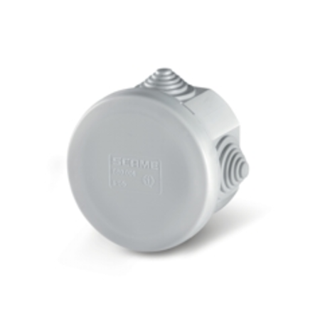 Doza de legaturi\nø65x40mm ip55 gw 650°c halogen free grey engineering plastic