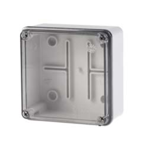 Doza de legaturi\n100x100x50mm ip56 gw 650°c halogen free grey engineering plastic