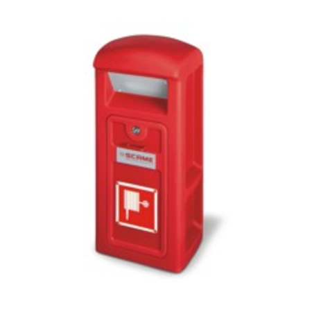 EMPTY PITIC SMART-K FIREnIP56 ON TURRET 340x810x260mm RED