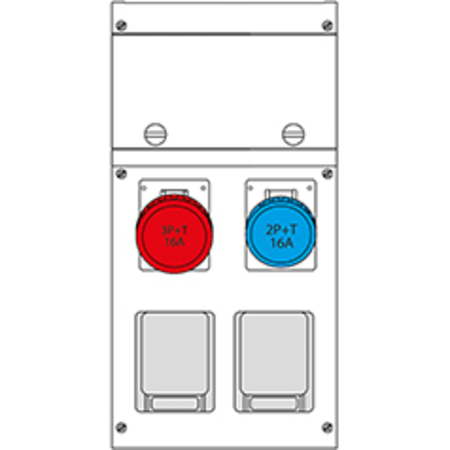 Cutie montajn4 NR IP66 212x415x105mm