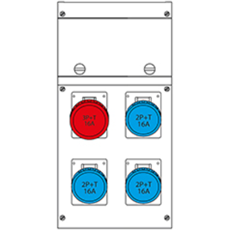 Cutie montajn4 NR IP66 212x415x105mm