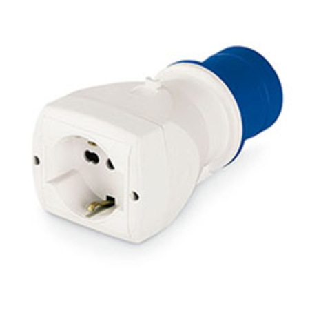 ONE-WAY ADAPTOR\nIP20 16A 2P+E 250V 1 P40