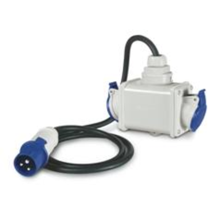 MULTI -WAY ADAPTORnIP44 16A 3P+E 400V