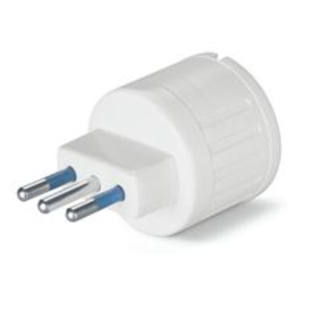 ONE-WAY ADAPTORn2P+E-10A-(S11) WHITE 1x2P+E-16A-(P30)