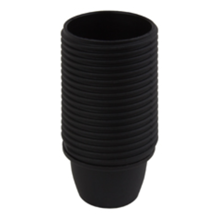 DulienE14 THREADED PLASTIC ENTRY BLACK