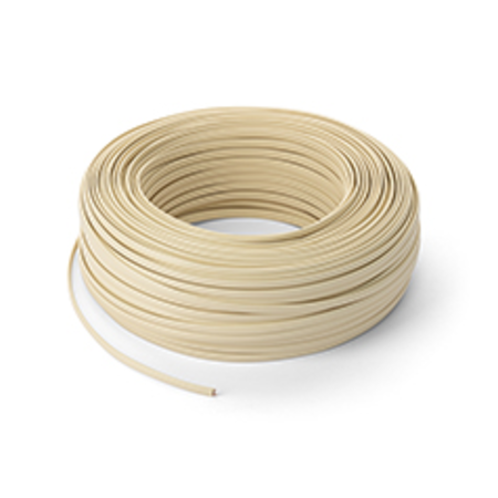FLAT TELEPHONE CABLEn4P 100m THERMOPLASTIC IVORY